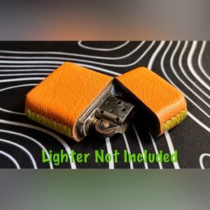 Genuine Leather Case for Zippo Lighter Standard Size (Made in USA 🇺🇸)